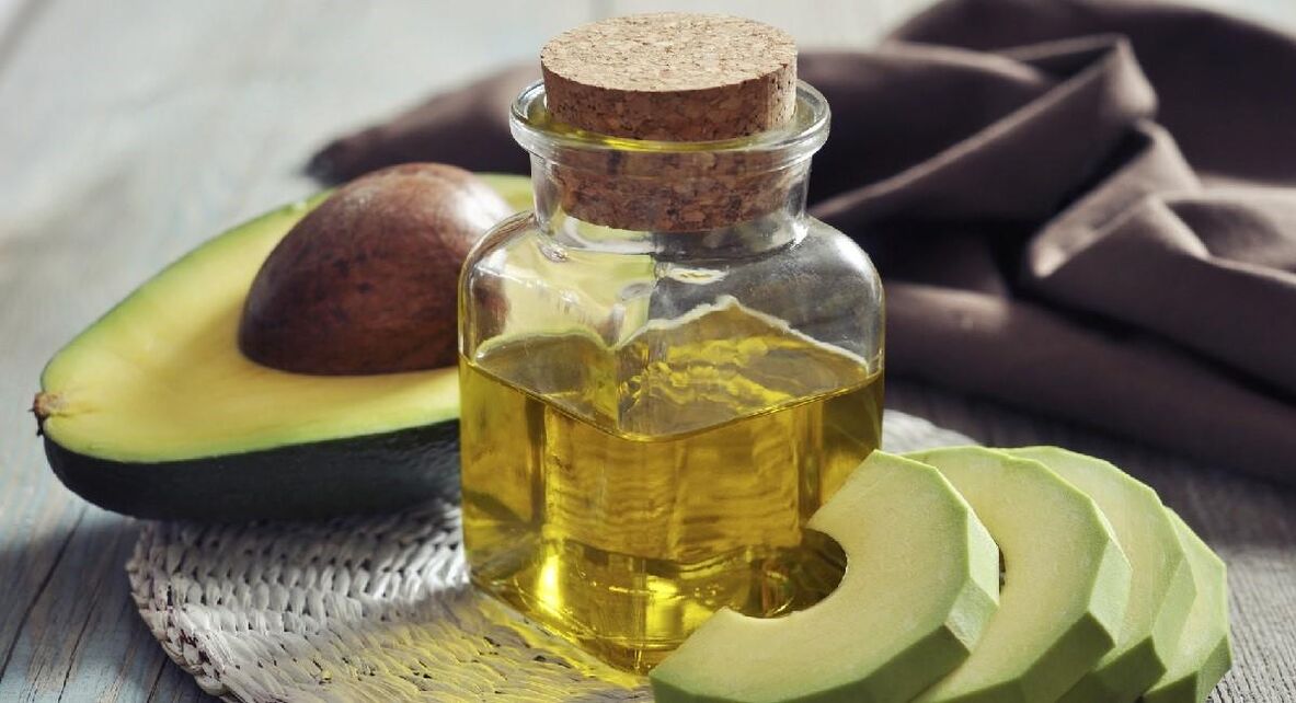 Avocado oil removes age spots and blemishes