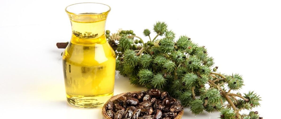 Castor oil for skin aging problems