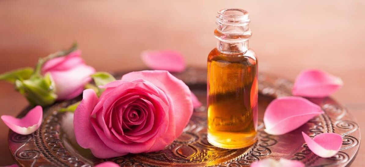 Rose oil softens wrinkles